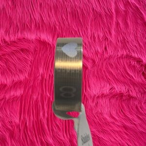 Silver Heart Patterned Tape